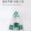 Gancho de plástico transparente sin clavos adhesivo pared tablero KT cadena de bolas herramienta de fijación para habitación de bodas