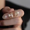 Aretes Coreanos Simples Elegantes Versátiles Simples Compactos Celebridad de Internet Perla Pequeños Populares Aretes para Mujer