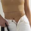 Europeu e Americano Cross-border Nova Jóias Artesanal Lantejoulas Simples Corpo Cadeia Acrílico Sexy Devil's Eye Cintura Cadeia