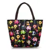 Bolso de mano floral multifuncional de tela para mamá 2019 Nuevo Oxford Bento de gran capacidad bandolera ventas directas de fábrica