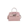 Bolsa Infantil Nueva Dulce de Lunares Otoño/Invierno 2026 Bolso de Mano con Estampado para Niñas Bolso Cruzado Runway Platino Lipstick para Mujer
