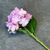 Flores Artificiais Cor Gradiente 3D Hortênsia Decoração de Casa Arranjo de Cena de Casamento Flores de Seda Flores Artificiais Transfronteiriças Venda por Atacado