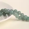 Beibeifu Material Azul Agua Jade Hetian Calcedonia Cuentas Sueltas Cuentas Redondas Semiacabadas Accesorios DIY con Cuentas Venta al por Mayor