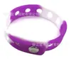 Correa de muñeca de silicona con agujero transfronterizo, correa de muñeca de silicona porosa de 18 mm, se puede equipar con muñeco de dibujos animados, pulsera para niños