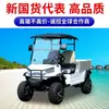 Fabricante de Carros de Golf Vehículo Eléctrico de Transporte de 2 Plazas Exportación Vehículo de Carga para Golf Carrito de Golf de 6 Plazas para Hotel