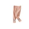 Leggings Nuevos de Otoño 2026 para Bebés Niñas de 0 a 3 Años, Pantalones de Estilo Coreano con Abertura en la Entrepierna, Pantalones de Clase A para Niñas