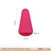 Funda Protectora de Cuero Grueso y Colorido para Tijeras Pequeñas Cubierta de Almacenamiento para Tijeras de Recorte de Cejas y Peluquería Cubierta de Cuero Bordada para Tijeras Pequeñas