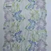 23cm Seda de Leche Elástica Encaje Estampado con Ribete Bordado de Colores Tela Soluble en Agua para Decoración de Ropa y Cortinas