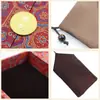 Caja de Joyería de Estilo Nuevo con Herencia, Caja Floral de Doble Apertura Estilo Palacio para Pulseras, Caja Coleccionable, Caja de Regalo para Pulseras, Caja de Almacenamiento de Jade