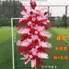 Flores Grandes de Chão para Casamento Flores de Seda Flores Decorativas Flores para Palco T Corredor Flores Penduradas Flores de Casamento Fundo de Flores