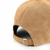 Gorra de Béisbol de Gamuza Suave para Otoño e Invierno Transfronteriza para Hombres y Mujeres, Gorra de Pico Versátil de Color Sólido, Gorra con Visera Curva para Proteger del Sol, Parte Superior Redonda Personalizable