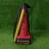 Cono Marcador de 32 cm Obstáculo Entrenamiento de Fútbol Valla Multifuncional Barrera de Agilidad Altura Ajustable Lanqi