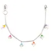 Cadena de Cintura de Oso de Resina de Color Caramelo Transfronteriza Europea y Americana Cadena con Colgante de Hongo Acrílico de Moda Hip-hop Urbano
