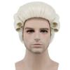 Cosplay Barroco Masculino Máscara Colony Peluca Masculina Abogado Juez Fibra Química Hobo
