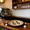 Ganchos para Orejas con Borla de Cuentas de Semilla de Colores, Pendientes Largos Tejidos a Mano Estilo Bohemio para Uso Diario, Creando una Vibración Elegante