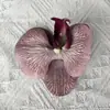 Flor Artificial Phalaenopsis Cabeza Souvenir Decoración Película de Impresión 3D Flor Falsa Hecho a Mano DIY Pasador Corsage Accesorios