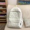 Mochila de diseño único con estrella de cinco puntas bordada, mochila ligera para estudiantes de viaje para niñas de secundaria