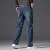 Jeans de Alta Gama para Hombre 2026, Estilo Primavera y Otoño, Rectos Holgados, Pantalones Largos Casuales para Hombres de Mediana Edad