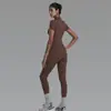 Nuevo mono de yoga con cremallera y manga corta para mujer, de estilo europeo y americano, para cross-border Amazon, body deportivo para danza y fitness