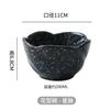 Tigela pequena de sorvete japonesa famosa na Internet, sorvete raspado, pudim de iogurte, tigela de sorvete contínua, tigela de cerâmica para sobremesa, gelo em pó