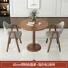 Mesa de Centro, Sala de Estar, Uso Doméstico, Conjunto de Mesa e Cadeiras para Negociação, Mesa Redonda Pequena Simples para Varanda, Mesa de Recepção para Lazer