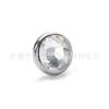 Paquete de uña de labio de titanio F136 con taladro de taladro de disco de uña enterrado de taladro checo de fábrica directa joyería de perforación de cuerpo de aleación de titanio G23