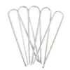Fijador de Tocón de Acantilado Suculento, Herramienta para Presionar Ramas de Rosa, Estaca de Alambre de Hierro Afilada en Forma de U Fija, Soporte para Flores de Jardinería