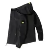 Chaqueta Nueva de Primavera 2024 para Hombre con Capucha Moda Adolescente Chaqueta Delgada Top Casual para Deportes al Aire Libre