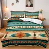SHEIN ropa de cama de tres piezas decoración de flor de anacardo mandala de tres piezas decoración del hogar del dormitorio ropa de cama de tres piezas