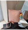 Bolso de Hombro para Mujer Transfronterizo de Moda 2025 Nuevo Bolso Versátil Casual de Axila con Patrón Bandolera Bolso Balde