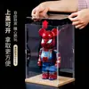Caja de exhibición acrílica, caja de almacenamiento para figuras de anime, cubierta antipolvo para juguetes de bloques de construcción Gundam, vitrina de modelos, caja de almacenamiento para cajas sorpresa