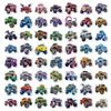 212 pegatinas de monstruos de dibujos animados y monster trucks para cuadernos infantiles y decoración de equipaje