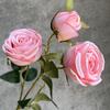 Ornamentos para Quarto de Casamento Flores de Simulação Vermelho Festivo Arranjo de Casamento Avançado Arranjo Floral de Casamento Balde de Abraço Flores Artificiais Floricultura de Simulação