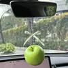 Pingente de Carro da Apple Chaveiro de Viagem Segura Atmosfera Criativa para Carro Pingente para Retrovisor Pingentes Ornamentos Populares