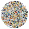 50/100 Peças de Adesivos de Grafite para Carro Caderno Skate Copo d'Água Mala Adesivos Decorativos de Grafite à Prova d'Água Atacado