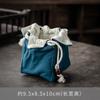 Bolsa de Almacenamiento para Taza Individual Yingjiang Bolsa para Taza Maestra Bolsa Portátil para Taza de Té Bolsa de Tela para Taza Dehua Bolsa de Tela con Cierre de Hilo Bolsa de Tela de Algodón y Lino Juego de Té