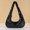 Bolso de Hombro Transfronterizo con Lentejuelas, Bolso de Mano de Fiesta de Gama Alta, Moderno y a la Moda para Mujer, En Stock