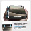 Capa de Celular Dobrável Apple iPhone Duo Transfronteiriça Aplicável Amazon Europa e América Atacado com Cobertura Protetora do Eixo Central