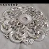 Decoração de Parede com Fundo Floral Decorativo Estilo Europeu Flor de Canto de Teto Esculpida em Relevo Material Decorativo de PS Aplique de Teto Teto