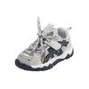 Zapatillas deportivas para niños, nueva colección otoño 2026, unisex, transpirables de malla, casuales para correr, modernas y antideslizantes, estilo "dad shoes"