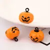 Em estoque tamanho pequeno desenho animado Coelho de Jade sino forma de animal Sino sino de cobre coleira de animal de estimação chaveiro acessórios diy