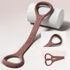 Cuerda de Resistencia en Forma de 8 para Mujeres, Estiramiento de Espalda, Apertura de Hombros, Yoga Md-01, Banda de Resistencia de Silicona Extra Grande
