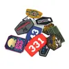 Productos Semi-Terminados Populares de Ropa de Comercio Exterior, Parches Tácticos de Goma Grabada, Etiquetas Suaves de Goma, Insignias de Brazo de Velcro de Goma PVC, Hecho a Medida