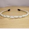 Nova Tiara de Pérola Feminina Coreana Celebridade da Internet Tiara Mais Fácil de Combinar Grampo de Cabelo Feminino Casual Temperamento Grampo de Pressão para Cabelo Acessório de Cabeça Atacado