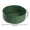 Cubeta Redonda de Fieltro para Plantar Transfronteriza, Caja de Plantación de Jardín No Tejida, Bolsa para Plántulas, Bolsa para Plantar Huerto de Balcón