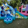 Comércio Exterior Castelo Inflável Infantil Tecido Oxford Castelo Inflável com Escorregador e Pula-Pula Combinação de Castelo Castelo Inflável para Esportes ao Ar Livre