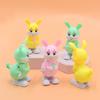 Brinquedos criativos infantis de corda novidade desenho animado corda brinquedos pequenos giram mini presentes barraca
