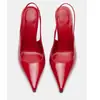 Sapatos de Moda Transfronteiriços Estação Europeia Bico Fino Salto Agulha Feminino Sapatos de Festa