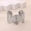 Pulsera Minimalista de Lujo Abierta con Versátil Diseño de Moño Floral, Sensación de Alta Gama, Joyería Abierta, Estilo Ins para Mujeres