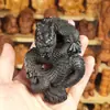 Precio Especial para Tallas de Madera de Árbol de Agarwood Ligeramente Defectuosas, Piezas Hechas a Mano, Precio de Liquidación de Fábrica, Buda Maitreya, Zhong Kui, Pixiu con Defectos Menores